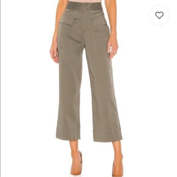 ATM Cropped Wide Leg Pants - Picture 1 of 7